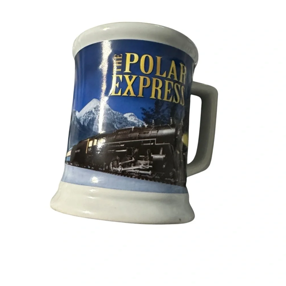 Polar Express large coffee cup